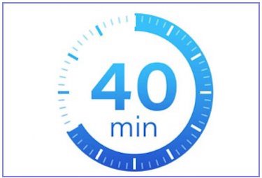 Indication du logo : la Séance quantique de Connexion au Moi dure 40 min